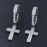 Emblem Silver Earrings